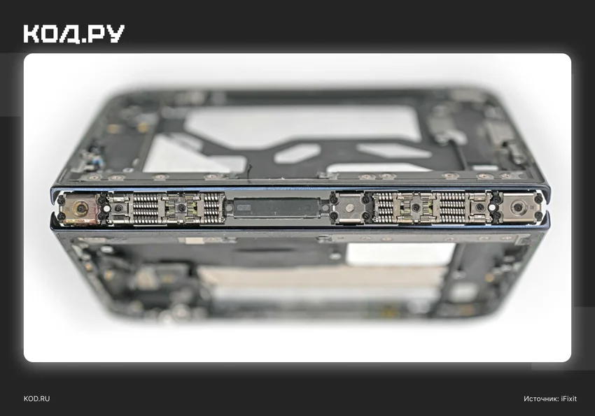 iFixit разобрала iPhone Duo и нашла слабое место экрана