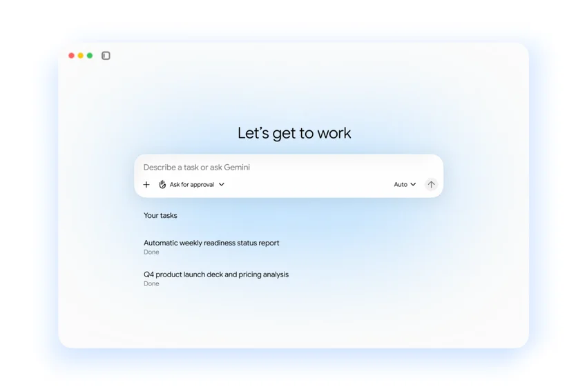 Google показала корпоративный агентный режим Gemini