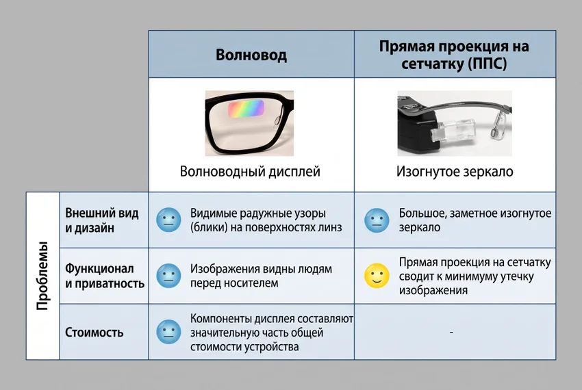 TDK представила умные очки с прямой проекцией на сетчатку