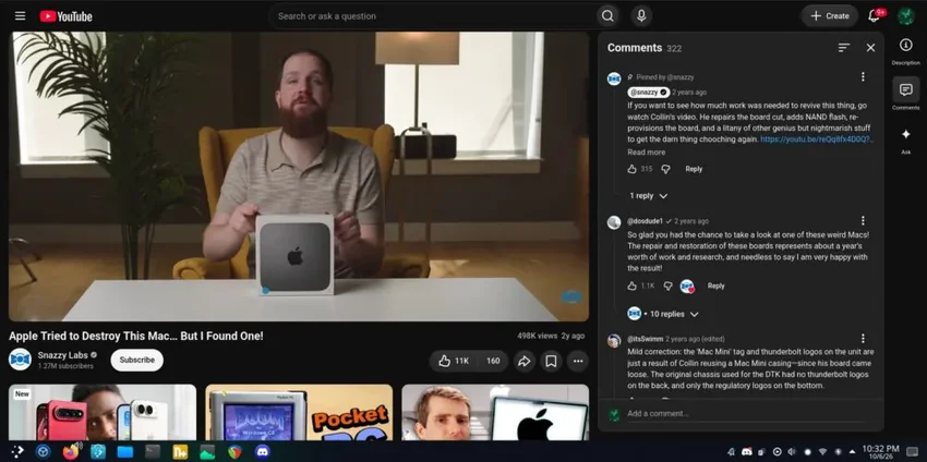 Новый дизайн YouTube с комментариями сбоку от видео разозлил пользователей