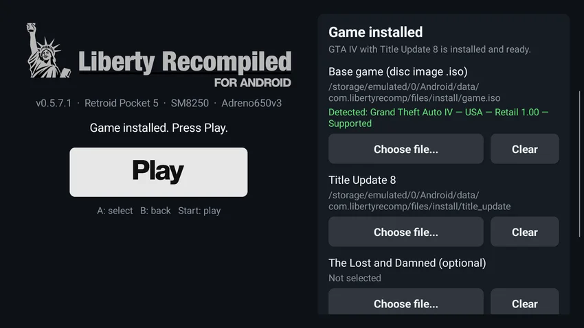 Энтузиасты портировали GTA V и GTA IV на смартфоны