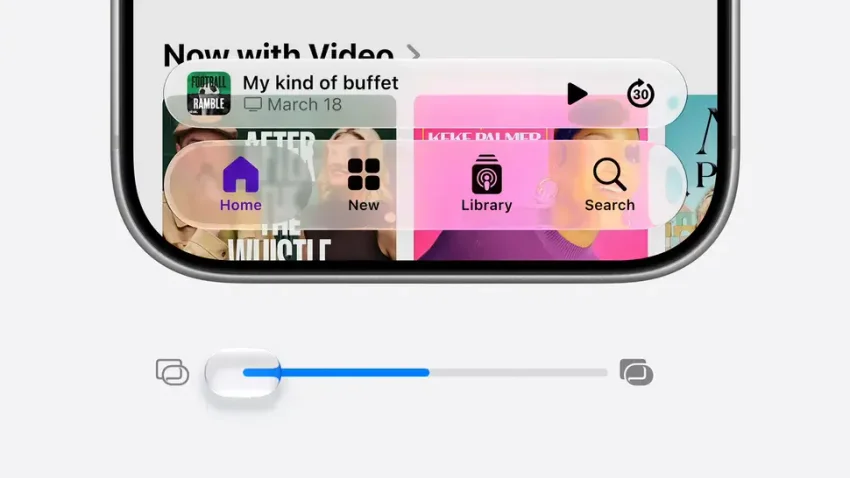 Apple Music на Android получил дизайн Liquid Glass