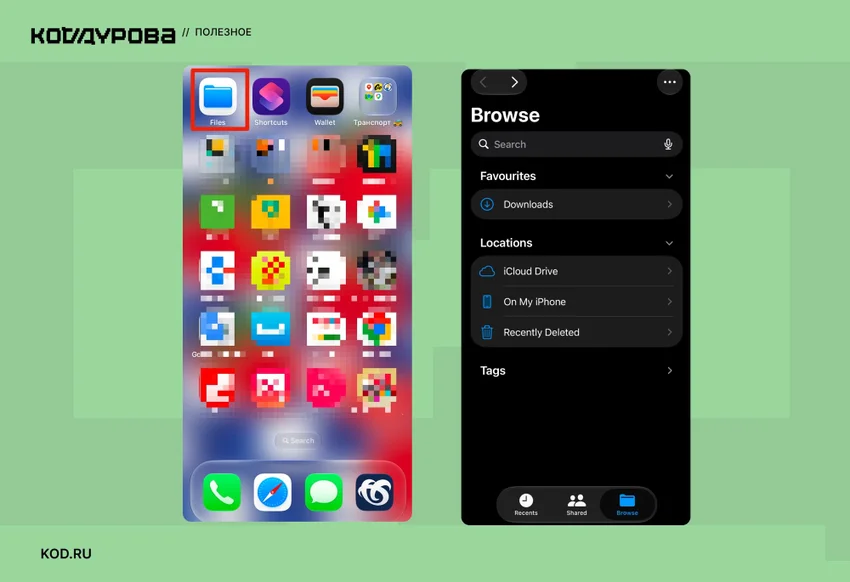 Где найти загрузки: инструкция для Android и iPhone